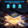 Корпус для SSD M2 NVMe AXFEE USB Type C 10 Гбит с поддержкой 2230 2242 2260 2280 без SSD